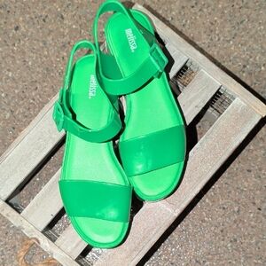 Melissa Mar Vibrant Green Women's Sandals - SOLD OUT!